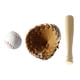 thumbnail image 1 of Juego de béisbol en miniatura Juego de guante y pelota de bate de béisbol Zulema Béisbol en miniatura, 1 of 8