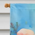 thumbnail image 4 of Anemones in Watercolor House Flag, 4 of 7