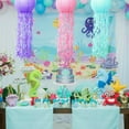 thumbnail image 4 of RUseeN Jellyfish Paper Lanterns 6 Pacs Under The Sea Party Decorations Mermaid Party Baby Shower Decorations, Hanging Jelly Fish for Ocean Birthday Party Decorations, 4 of 7