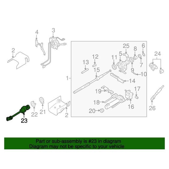 GM 19256702 Shaft Asms/Gr Cplg