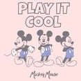 thumbnail image 2 of Toddler's Mickey & Friends Play It Cool Mousey Graphic Tee Light Pink 2T, 2 of 3