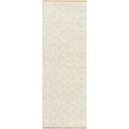 thumbnail image 7 of Hauteloom Irela Boho Hand Woven Natural Fiber Wool and Jute Blend Soft Area Rug - Farmhouse Geometric Diamond Carpet - Cream, Beige, Ivory - 8' x 10', 7 of 7
