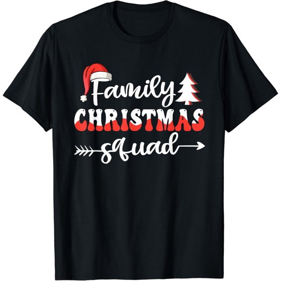 Christmas Morning Squad Xmas Holiday Pajama Matching Family T-Shirt