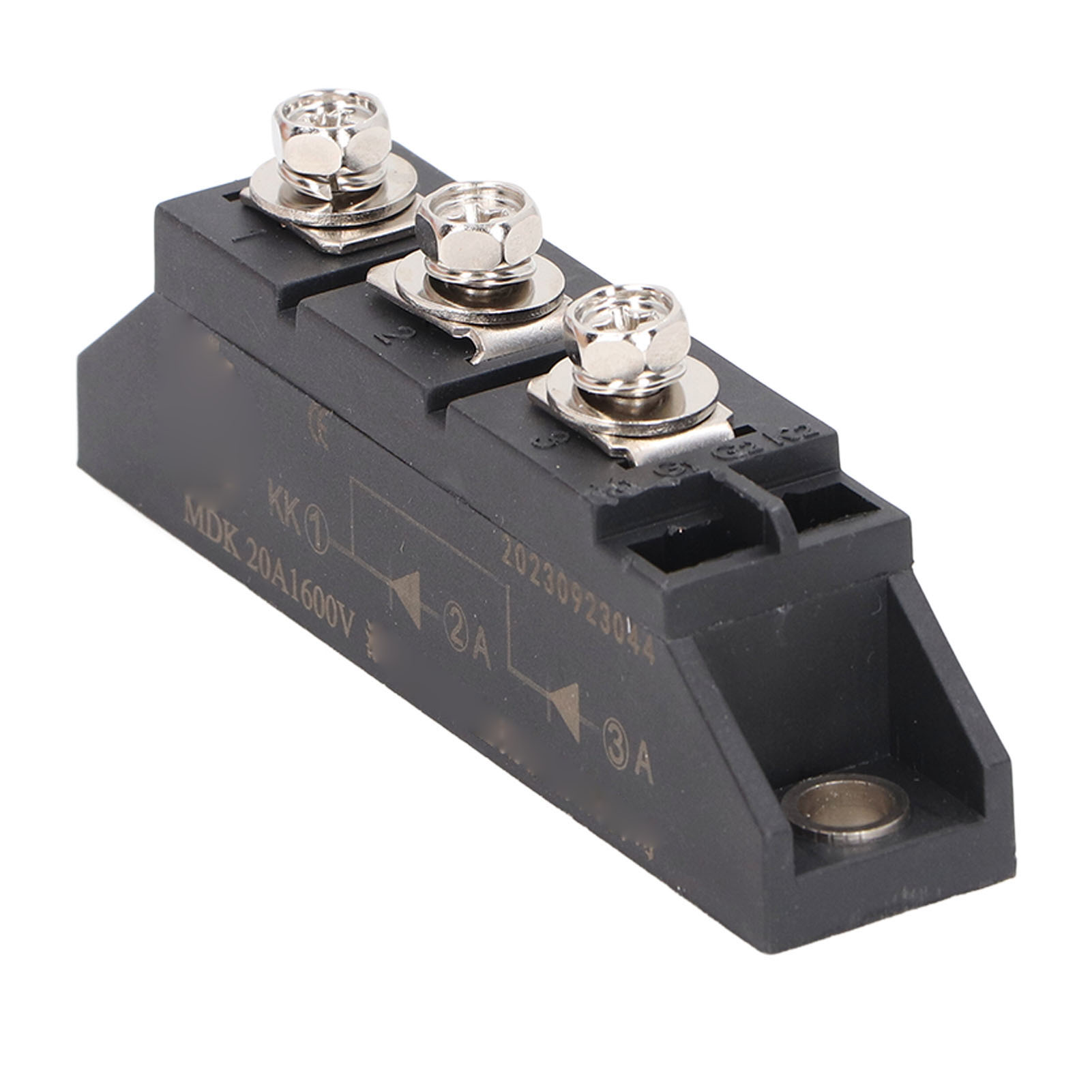 Bridge Rectifier 20A 1600V 3 Terminal 2 in 1 Out Common Cathode Module ...