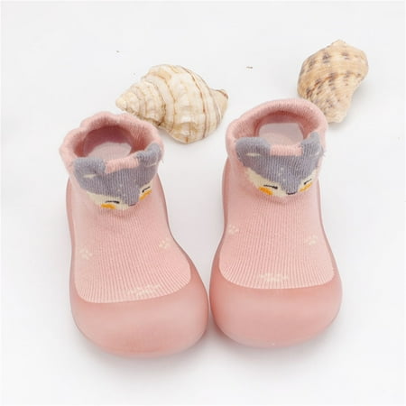

Youmylove Shoes Toddler Indoor Baby Cute Animals First Walkers Casual Socks Elastic Baby Shoes Walking Shoes Toddler First Walker
