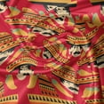 thumbnail image 5 of Ambesonne Cinco de Mayo Valance Pack of 2, Mexican Man Peppers, 54"X12", Vermilion Multicolor, 5 of 5