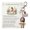 July, variant on Carry Clip Charm Accessory with Engraved Message Plate and Religious Figure, Backpack Accent for Daily Carry Use