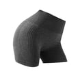 thumbnail image 3 of Pantalones cortos de yoga DYNWAVEMX para mujer atléticos de cintura alta GRIS SM, 3 of 8
