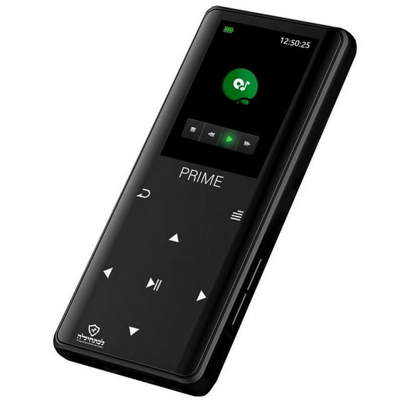 Samvix Penson Prime Kosher MP3 Player with Bluetooth 5.0 and 16GB Internal Memory (Black)