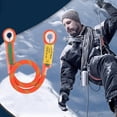 thumbnail image 4 of LOVIVER Nylon Climbing Prusik Cord Rope, Presewn Webbing Prusik Rope Dia. 1cm Fall Rope for Mountaineering ,Rock Climbing, Fire , Orange 60cm, 4 of 8