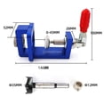 thumbnail image 4 of koolsoo Charnière Forage Trou Forage Guide en Alliage d'Aluminium Armoires Porte Higne, 4 of 9