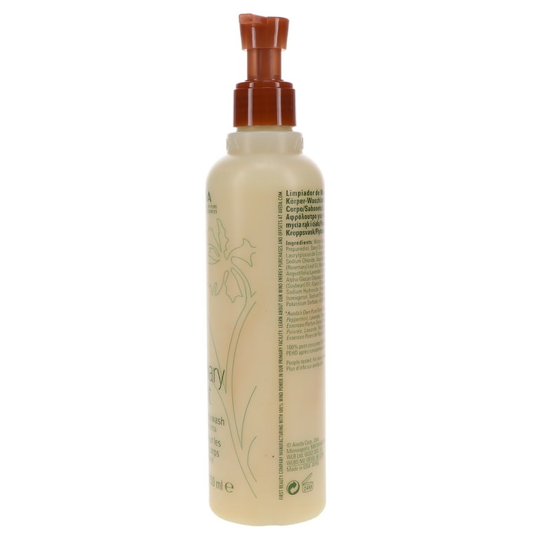 Aveda Rosemary Mint Hand & Body Wash, 8.5 oz - Gentle