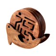thumbnail image 1 of Round Heat Insulation Coaster With Stand Z4Y6 Set, 1 of 8
