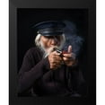 thumbnail image 2 of Suhardjo, Lisdiyanto 12x14 Black Modern Framed Museum Art Print Titled - Old Sailorman, 2 of 5