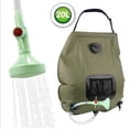 thumbnail image 2 of 20L Solar Heating Camping Shower Bag with Removable Hose and On-Off Switchable Shower Head, 2 of 5
