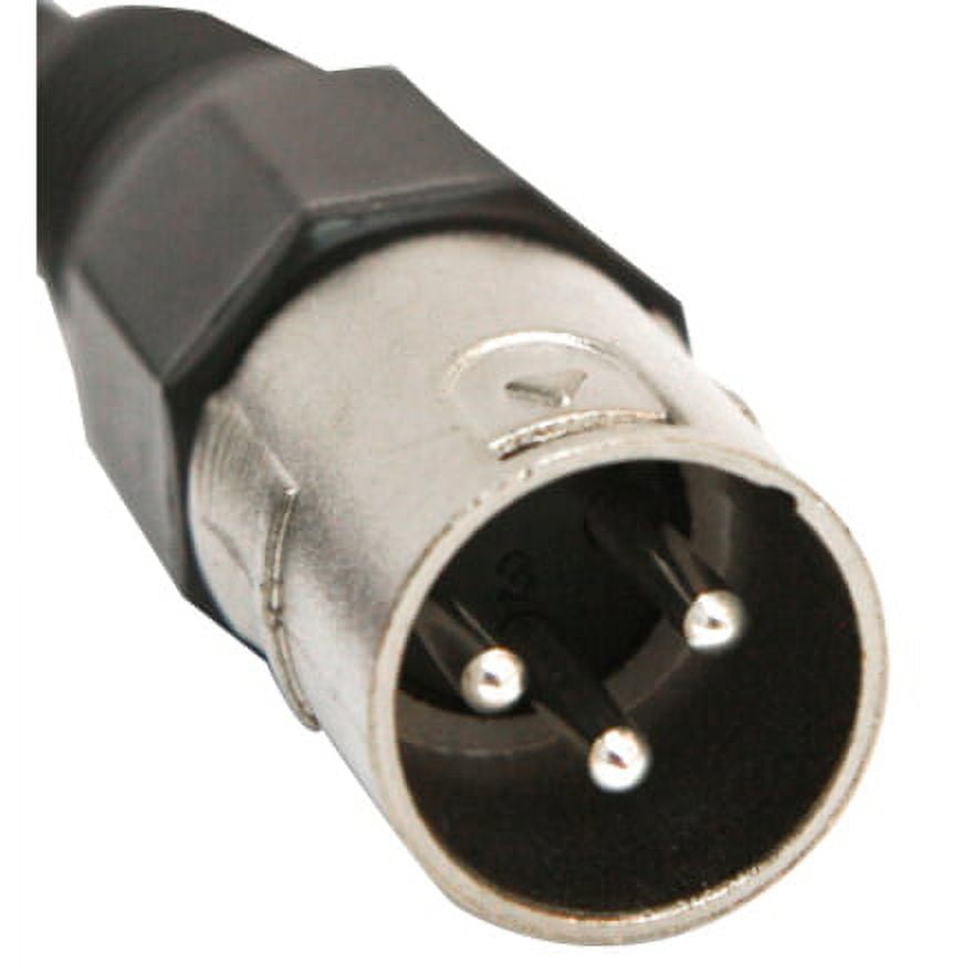 Seismic Audio SATRXL-M10, 6 Pack of Multiple Colors 10 Foot XLR Male to TRS Patch Cables