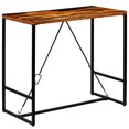 thumbnail image 1 of vidaXL Bar Table Solid Reclaimed Wood 120x60x106 cm, 1 of 5