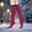 Red, variant on AVRNLIQ Womens Knee High Striped Socks – Purple, Stretch Polyester Blend, Novelty Boot Socks for Costume, Party & Daily Wear