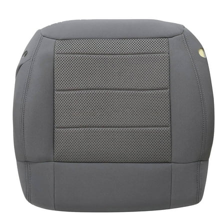 APPLAYERR Soft Comfortable Gray Cloth Seat Cover for 2008-2010 for Jeep Wrangler Sahara Rubicon Sport X Front Left Bottom