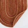 thumbnail image 5 of "Capel Rugs American Heritage Braided Oval Area Rug 2' x 4' Spice Color - Traditional Indoor Rug for Living Room", 5 of 6