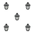 thumbnail image 2 of Eigraketly Camping LED USB 1200mAh Carpa Luz Linterna Impermeable Retro para Camino Pesca Patio Jardín Ciclismo Decoraciones Negro Type2 NO2, 2 of 6
