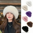 thumbnail image 7 of Women's Faux Fur Russian-Style Trapper Hat - Ultra-Soft Plush Winter Trooper Cap with Windproof & Thermal Protection for Outdoor Hunting & Snow Activities（Purple  1 PCS）, 7 of 7