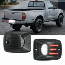 Nilight License Plate Lights Compatible with 1995 1996 1997 1998 1999 2000 2001 2002 2003 2004 Toyota Tacoma with Red OLED Neon Tube 6000K White 2PCS Pack