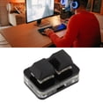 thumbnail image 1 of USB 2 Key Mini Keypad, One Handed Mechanical Gaming Keyboard for  OS X  , Programming Macro Keys, RGB LED Backlit with 4.9ft Type C USB Cable, 1 of 8