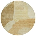thumbnail image 2 of Addison Rugs Chantille Indoor/Outdoor Transitional Abstract Beige Washable Round Rug, 8' x 8', 2 of 5