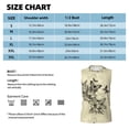 thumbnail image 6 of Pofeuu Vintage Floral Print Men's Muscle T-Shirt, Sleeveless, Muscle Tank, Classic Muscle Tee Top For Men Casual Sleeveless Muscle T-Shirt Trendy Clothes-Small, 6 of 7