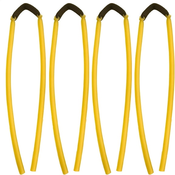 ICERUN 2026 New 4Pcs Slingshot Replacement Band,Heavy Duty Wrist Rocket Elastic Rubber Bands,For Slingshot,Target,Outdoor
