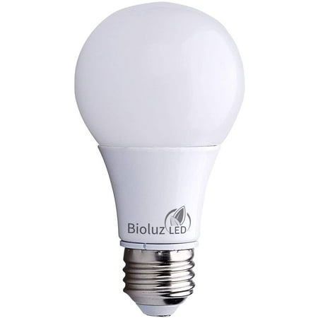 

Bioluz LED 40 Watt LED Light Bulbs 2700K Warm White 6 Watts = 40W Non-Dimmable A19 LED Light Bulbs 48 Pack
