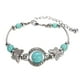 thumbnail image 1 of Pulseras para mujer, regalos para mujer, colgante tallado de turquesa natural, pulsera bohemia para mujer, joyería, pulsera para mujer, 1 of 3