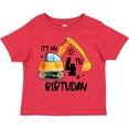 thumbnail image 3 of Inktastic Construction Truck It's My 4th Birthday Boys or Girls Toddler T-Shirt, 3 of 5