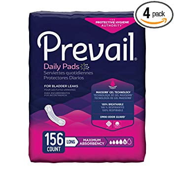- Prevail Bladder Control Pad – Moderate Long