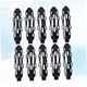 thumbnail image 5 of unbranded 10Ud Clips De Negros Resistentes Para Usar En Cualquier Estilo Y Ocasión, 5 of 8