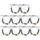 thumbnail image 1 of 10 pulseras deportivas con cuentas: pulseras de madera con cruces, pulseras de béisbol y sóftbol para niños y adultos, joyería deportiva cómoda., 1 of 6