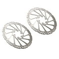 thumbnail image 3 of 2 Pcs Disques de Frein de Vélo, Disques de Frein de Vélo de Route Légers, Disques de Bicyclette à Conception Creuse avec 12 Boulons pour Vélo de Route, 3 of 7