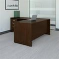 thumbnail image 2 of Pemberly Row 66"W L-Shaped Desk with 48"W Return and Mobile File in Mocha Cherry, 2 of 7