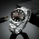 thumbnail image 1 of Reloj de cuarzo para hombre, reloj de hombre con esfera grande, reloj informal de moda para hombre con correa de acero y esfera grande, reloj de cuarzo, 1 of 4