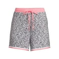 thumbnail image 4 of Secret Treasures Women's and Women's Plus Size Knit Sleep Shorts, 4 of 5