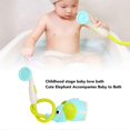 thumbnail image 3 of Kids Shower Head Baby Bath Toy Water Sprayer Elephant Themed Child Shower Bath Sprinkler for Family Fun, 3 of 4
