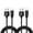 Black, variant on Mimifly USB Type C Cable 2FT, [2 Pack] USB C Cable Fast Charging for Samsung Galaxy S20 S10 S9 S8 Plus S10E, Note 20 10 9 8, Black