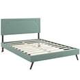 thumbnail image 4 of Josie Full Fabric Platform Bed with Round Splayed Legs, 4 of 5