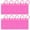Pink, variant on 10 Pack Luggage Tags Suitcases PVC Travel Bag & Baggage ID Label Tags Travel Essentials by Sodsay