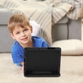 thumbnail image 4 of AVAWO Kids Case for Samsung Galaxy Tab A11+ Plus/A9+ Plus 11-inch 2026/2023, with Built-in Screen Protector, Light Weight Shock Proof Handle Stand Kids Friendly Cover,Black, 4 of 10