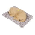 thumbnail image 3 of Perro de simulación con sonido, encantador, vívido y novedoso, regalo de peluche de plástico, juguete para perro, decoración de coche, perro grande, labrador., 3 of 14