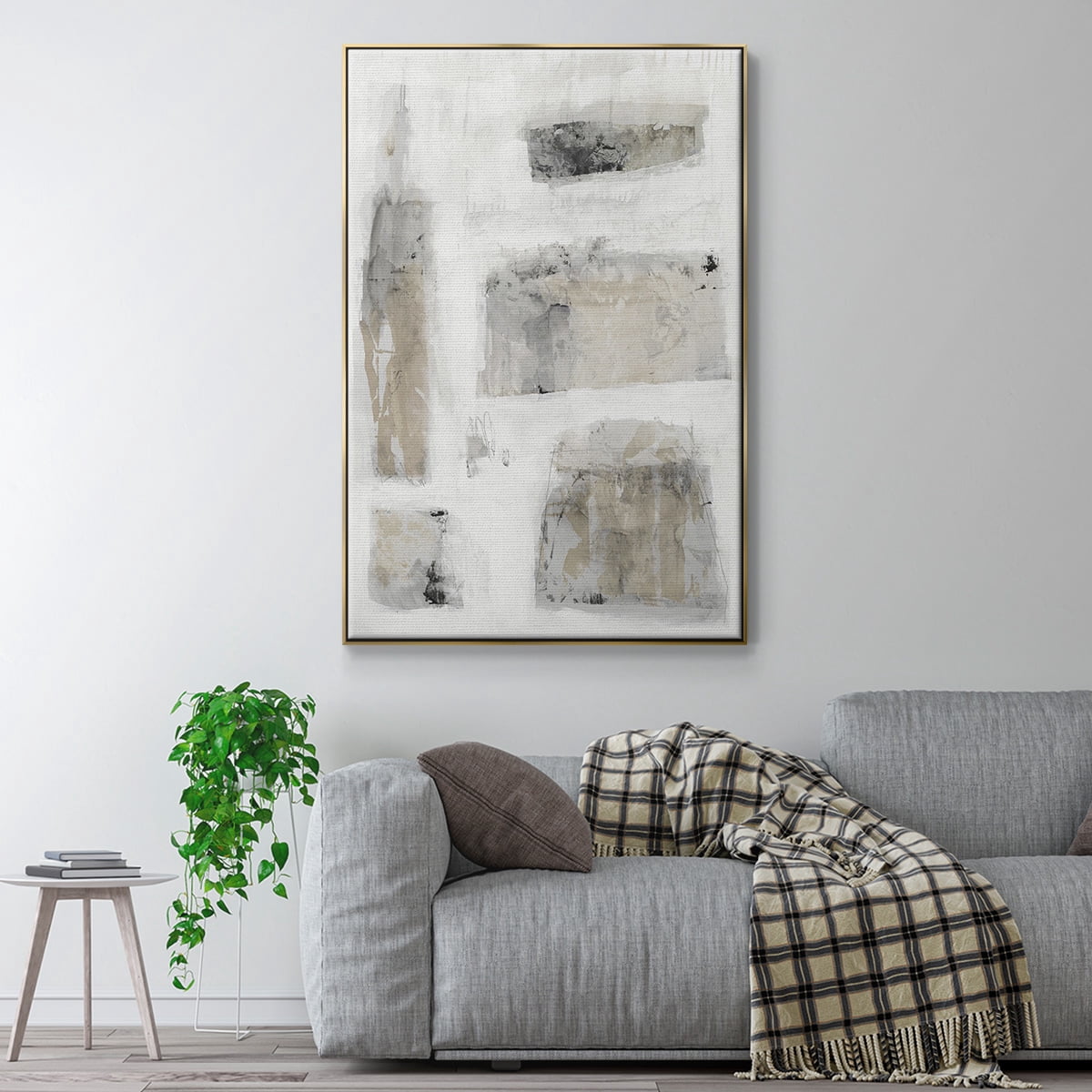 A Simple Love II V30 Framed Premium Gallery Wrapped Canvas - Ready to Hang - 17 x 25 - Gold Floating Frame
