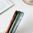 thumbnail image 3 of Case for iPhone 7 Plus/8 Plus,Clear Soft Silicone Bumper Protective Retro Color Transparent Shockproof Phone Case - Gray, 3 of 8