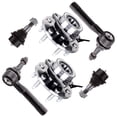 thumbnail image 2 of SCITOO 6pcs Suspension Kit 2 Front Outer Tie Rod End 2 Lower Ball Joint 2 Wheel Hub Bearing for Cadillac Escalade ESV EXT for Chevrolet Avalanche Silverado Suburban Tahoe for GMC Sierra Yukon XL 1500, 2 of 4